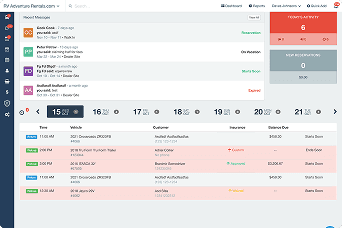 Platform Dashboard Interface