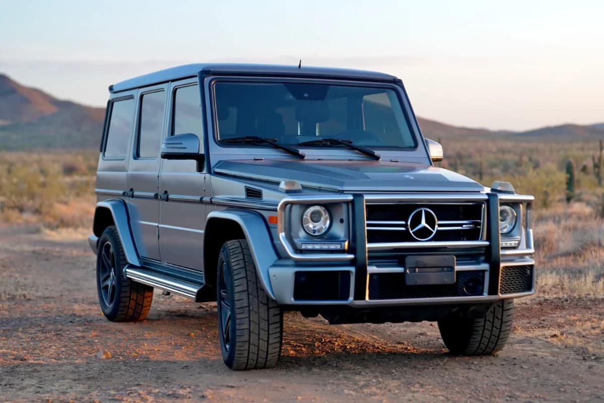 A High Flying Rentals G-Wagon on a national-park itinerary